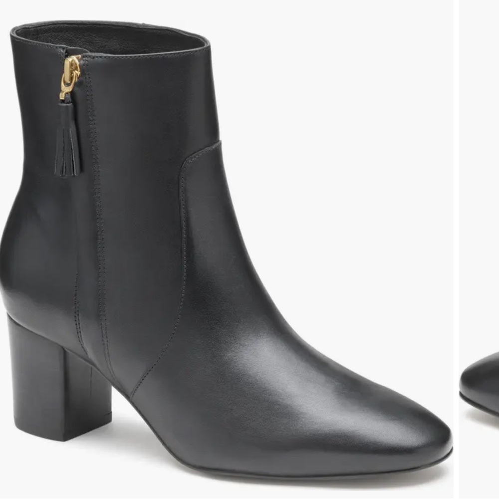 Eleanor Block Heel Bootie (Women) Johnston & Murphy Size 6 $228